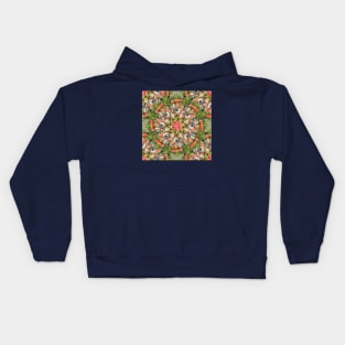 Surreal mandala art Kids Hoodie